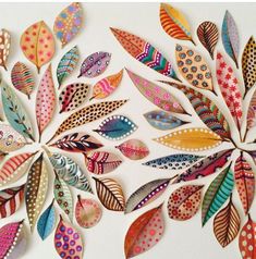 309 best painted leaves