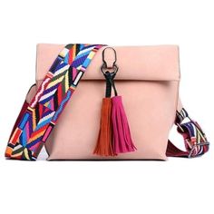 Fashion Kids Girls Small Fringe Tassel Shoulder Cross-Body Clutch Ladies Bag uk
