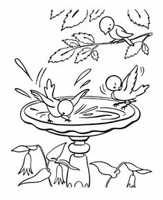 Kids Will Love These Free Springtime Coloring Pages