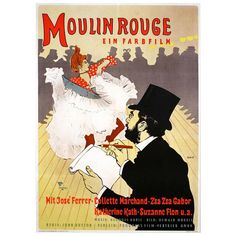 A-05 Moulin Rouge 40 cm x 30 cm Framed poster with 4 Shade/'s of Frame