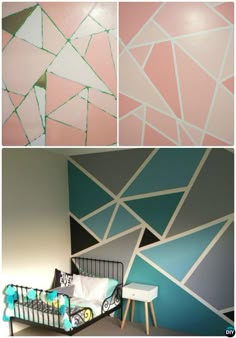 34 cool ways to paint walls room ideas modern wall art, wall