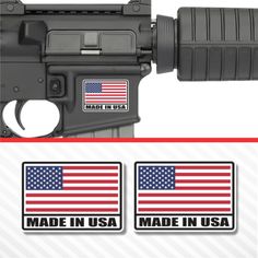 American Flag Black Ops Stickers DecalsAR-15 5.56 Flags AR15 Survival Gear