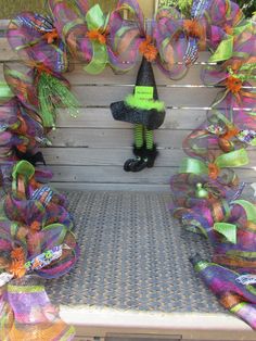 10 halloween garland halloween deco mesh garland the witch is in garland halloween door decor bat spider garland witch hat broom garland - Deco Mesh Halloween Garland 10 halloween garland halloween deco mesh garland the witch is in garland halloween door decor bat spider garland witch hat broom garland - Deco Mesh Halloween Garland