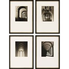 Williston Forge Arches In Light by Langdon - 4 Piece Picture Frame Print Set | Wayfair.ca