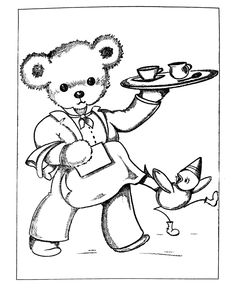 Teddy Bear Coloring Pages