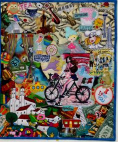 175 best collage quilts