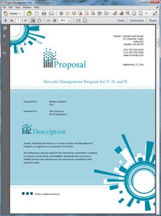 technical offer template