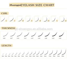 Size Chart Beauty Room Eyelash Extensions Lash Silk Improve Your Flutter And Make An Ideal Crowning Glory To One S Looks From Awesome False Lashes Which You Ll Find Convenient Ly Also Comfortable