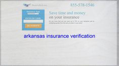 Arkansas Insurance Verification Life Insurance Quotes Home Insurance Quotes Travel Insurance Quotes