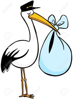 stork baby clipart free graphics of storks delivering babies