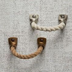 Rope Drawer Pull Shabby Chic Beach Decor Nautical Nautical Drawer Pull Pullsnautical Dressernautical