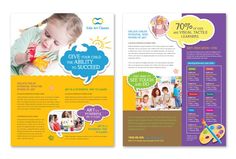 kids brochure templates