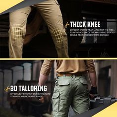 Abetteric Mens Drawstring Pockets Elastic Waist Camouflage Cargo Twill Pant