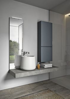 {Waschtischunterschrank freistehend
61} A look inside #Ideagroup World to lear how our bathroom furniture ... | {Waschtischunterschrank freistehend
61}