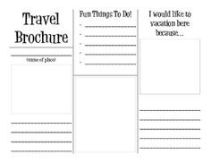 how to create a travel brochure