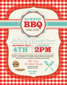 33 best backyard bbq images on pinterest backyard bbq invitation company cookout flyers