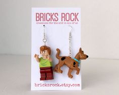 Scooby Doo Cartoon Nostaligia Stud Earrings By Afanaffair On Etsy Scooby Doo Daphne Outfit Idea Ruh Roh Cmon Gang Weve Got A