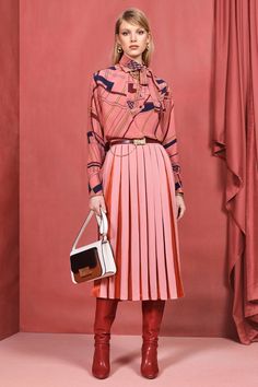 Runway Stylish knitting long-sleeve wave patterns sweater+mini skirt suit autumn