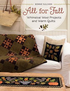 All Through the Night Wool Applique Let Your Heart Sing Wool Pillow Kit...designed by Bonnie Sullivan