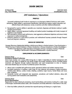 emergency medical technician resume sample amp template medical technician free sample resume resume examples