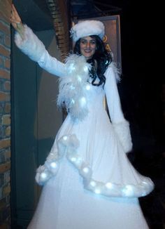 The 59 Best Winter Wonderland Costume Images On Pinterest Costumes Gorgeous Winter Wonderland Stilt Character With Light Up Costume Costumes
