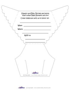 baby shower invites templates