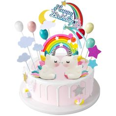 Peicci Unicorn Cake Topper Decoration Kit 19 Pack Rainbow Birthday Cake Topper Party Supplies Happy Birthday Banner Cake Decoration For Boy Girl Kid Birthday Peicci Unicorn Cake Topper Decoration Kit 19 Pack Rainbow Birthday Cake Topper Party Supplies Happy Birthday Banner Cake Decoration For Boy Girl Kid Birthday