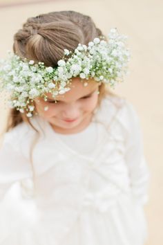 Girls Multicolor Headdress Headband w// Veil Wedding Flower Girl Communion LD