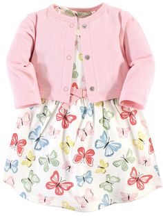M/&Co Baby Girl Floral Print Skater Dress 0-24Mths
