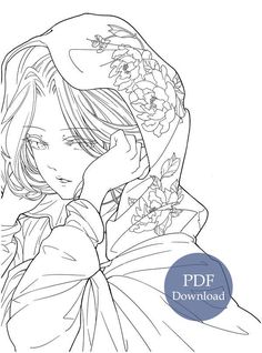 Download Tatacat Flower Fairy Dress Coloring Book Pdf Printable Hd Fairy Coloring Book Coloring Books Coloring Book Art