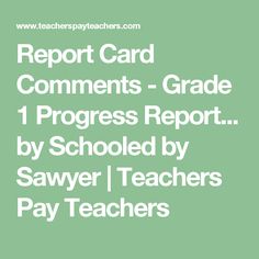 report card maker