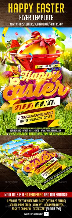 Easter - Flyer Template Flyer template, Easter and Event flyers - azure flyer template Easter - Flyer Template Flyer template, Easter and Event flyers - azure flyer template