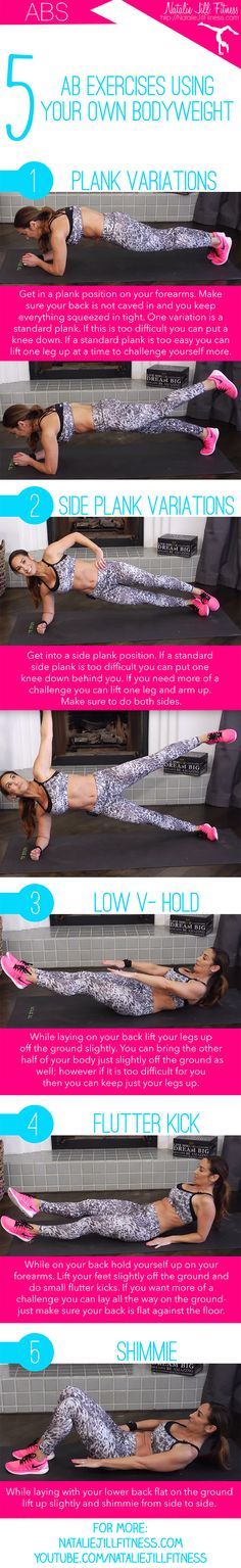 5 Ab Exercises You Can Do Anywhere Using Your Own Bodyweight