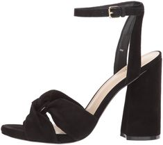 Nine West Womens LAVILAH Suede Heeled Sandal Nine West Womens LAVILAH Suede Heeled Sandal