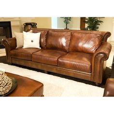 32 Best Rustic Leather Sofa Images In 2019