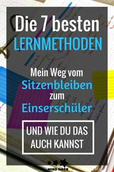 Lernmethoden: Was WIRKLICH sofort funktioniert - So wurde ich vom Sitzenbleiber zum Einserschüler! - 7 einfache, kostenlose Hacks - Richtig Lernen lernen Mindfulness, Study Tips, Life Hacks, School Hacks, Onderwijs, Student