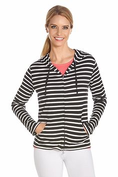 Coolibar Upf 50 Plus Womens Poolside Cover Up Hoodie