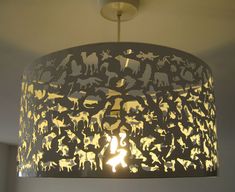 12 Best Mica Lamp Shade Images On Pinterest Shades The Beasties Lamp Shade From Habitat Features Acid Etched Animal Shapes