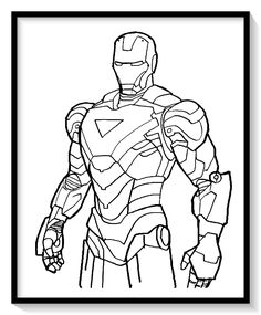 Las 72 Mejores Imagenes De Iron Man Para Colorear Iron Man Para