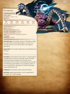 beholder stat block 5e beholder stat block 5e