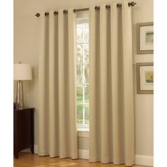 Image Of Valeron Stradivari Window Curtain Panel Curtains For Insola Dorian Thermalayer Grommet Top Window Curtain Panel