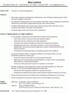 construction and project management specialist resume examples