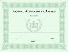 training certification template