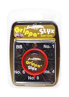 Great deals on Dinsmores Split Shot and brand new LARGER SIZE Grippa Styx Shots.