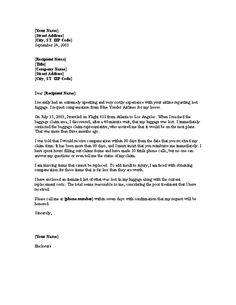insurance claim letter for reimbursement