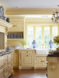yellow kitchen ideas kitchen decor love this cabinet colordid ours very similar colorlove the farmhouse sink and plate rackblue accents country style forthehome creamy french country kitchen with farmhouse sink yellow kitchen ideas kitchen decor love this cabinet colordid ours very similar colorlove the farmhouse sink and plate rackblue accents country style forthehome creamy french country kitchen with farmhouse sink