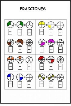 48 Ideas De Fracciones Escuela Fracciones Matematicas Fracciones Fracciones Para Primaria