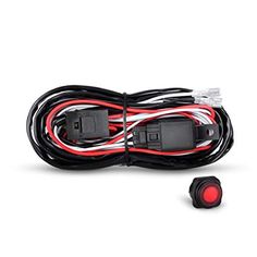 home e2 80 ba nilight off road atv jeep led light bar wiring harnesslight wiring harness, 2 sets of connectors to light fixtures 1 x wiring harness 1 x power relay home e2 80 ba nilight off road atv jeep led light bar