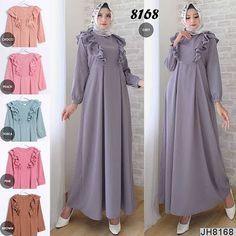 Gambar baju gamis model duyung
