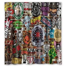 6/"-9/" Wwe wrestling logo stone cold skull snake fabric applique iron on